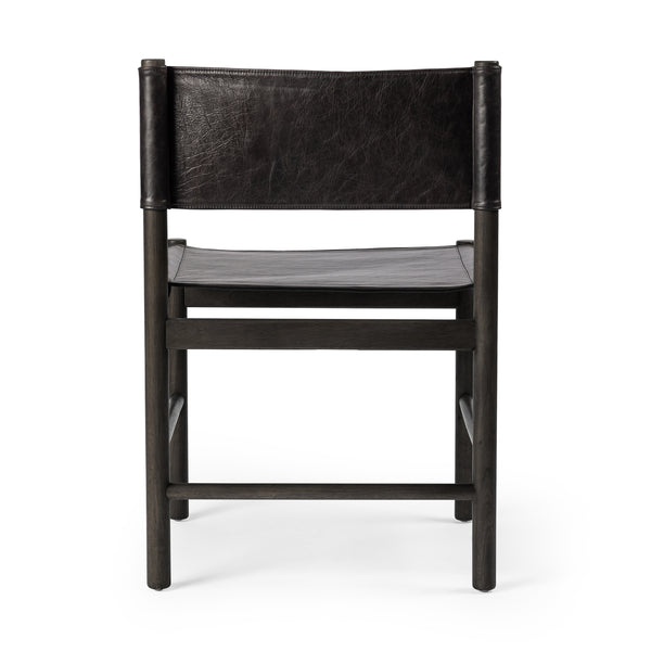Kena Dining Chair In Charcoal Parawood