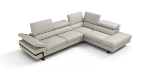 I867 Left Hand Facing Chaise in Right Grey