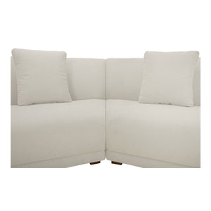 Fraser 3 Piece Off White Modular Sectional