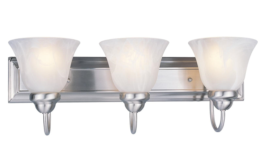 Lexington 3 Light Vanity  in Brushed Nickel Finish