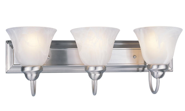 Lexington 3 Light Vanity  in Brushed Nickel Finish