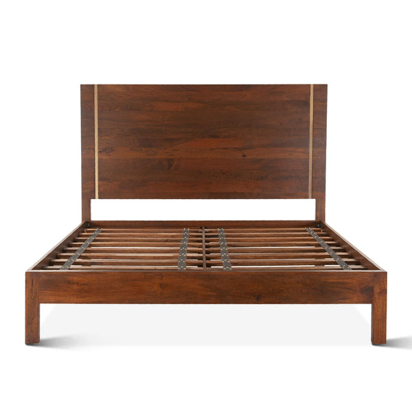 Cosmopolitan King Bed, Honey Brown