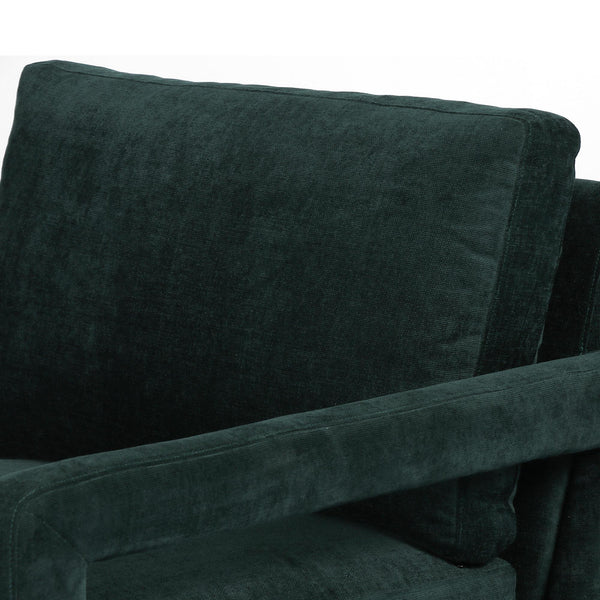 Olson Chair-Emerald Worn Velvet