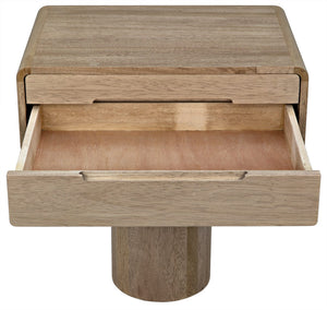 Langford Side Table, Washed Walnut