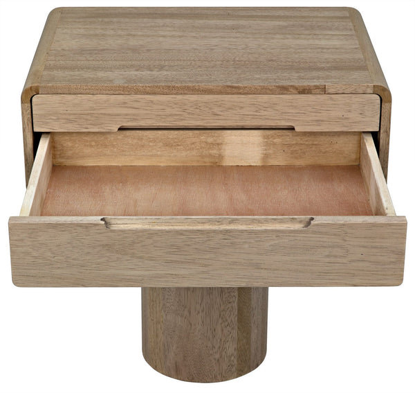 Langford Side Table, Washed Walnut