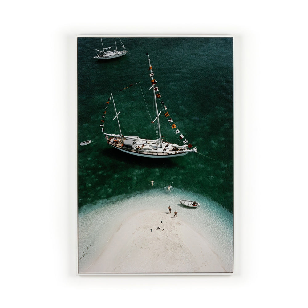 Charter Ketch (48" X 72") In Slim Aarons's Showcase In Photography Art