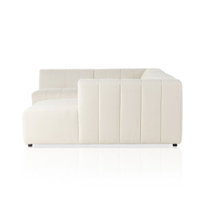 Langham Channeled 5-Piece Sectional - Fayette Cloud