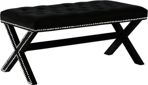Herbert Bench In Black Velvet