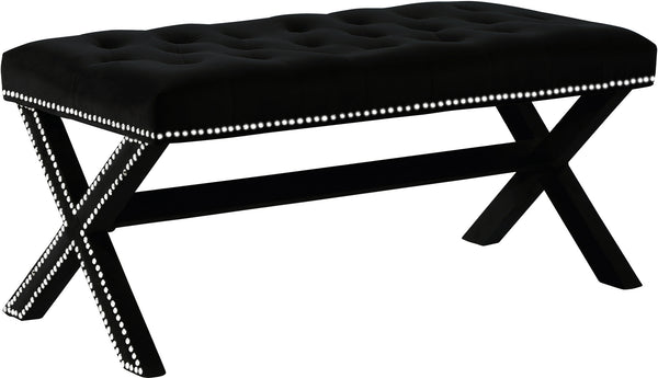 Herbert Bench In Black Velvet