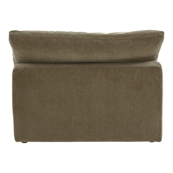 Moe's Clay Slipper Chair in Desert Sage