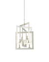 Middleton Silver Small Chandelier In Contemporary Silver Leaf