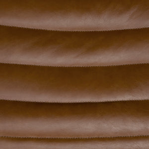 Mcclain Swivel Single Sofa, Roche Tan Leather