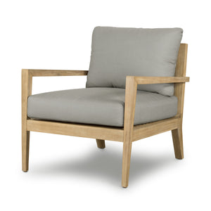 Amaya Outdoor Chair In Natural Acacia