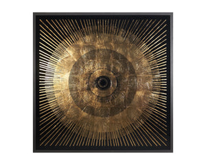 Brilliance - 48" X 48" - Charcoal Frame