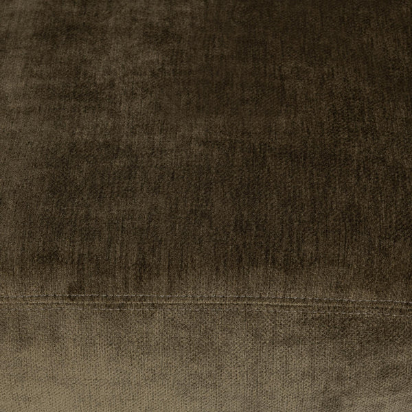 Nico Upholstered Swivel Chair in Olive Green