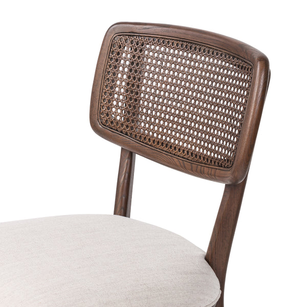 Beacon Dining Chair In Hockney Linen