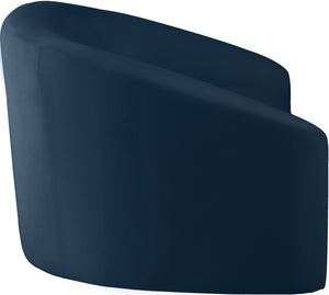 Vivian Sofa In Navy Velvet