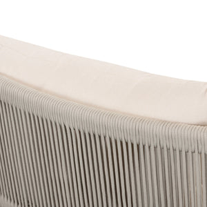 Rosen Outdoor Sofa In 73" In Natural Eucalyptu