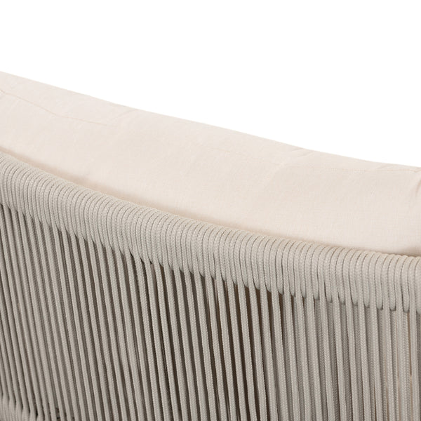 Rosen Outdoor Sofa In 73" In Natural Eucalyptu
