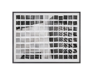 PICTURE IN POLAROIDS - 50" X 35" - BLACK FRAME