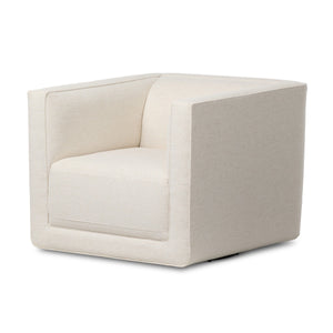 Phillip Swivel Chair - Crypton Nomad Snow