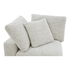 Moe's Terra Condo Corner Chair in Coastside Sand