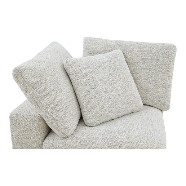 Moe's Terra Condo Corner Chair in Coastside Sand