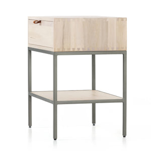 Trey Nightstand In Dove Poplar