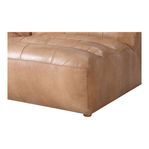 Moe's Ramsay Signature Modular Sectional in Tan Leather