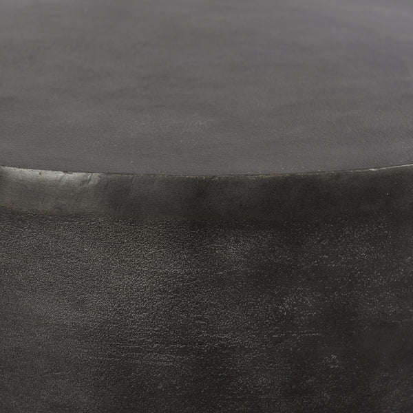 Javi Outdoor Coffee Table In Aged Grey