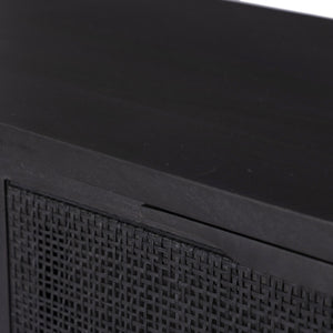 Sydney 9 Drawer Dresser - Black Cane