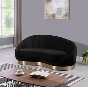 Jesse Chaise In Black Velvet