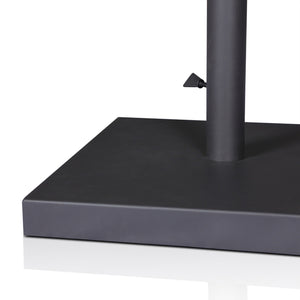 Baska Outdoor Umbrella Stand - Black Stainless Steel