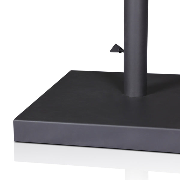 Baska Outdoor Umbrella Stand - Black Stainless Steel