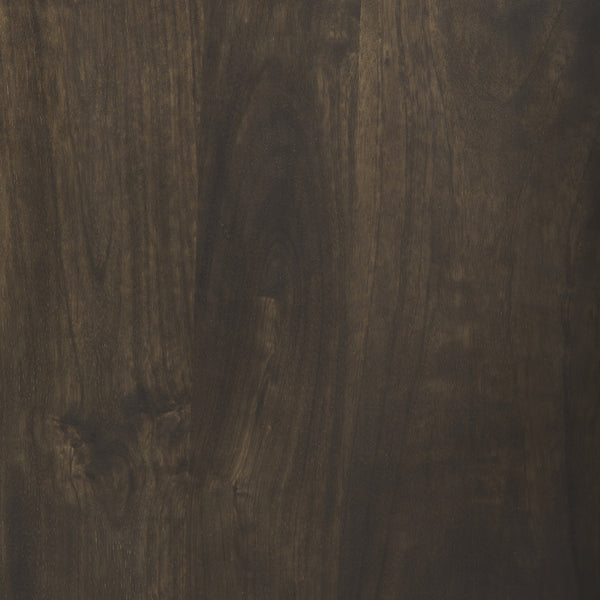 Tucker Dark Brown Wood w/ Carved Arch Pattern 2 Door Cabinet