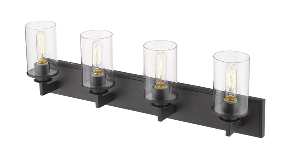 Savannah 4 Light Vanity in Bronze Finish