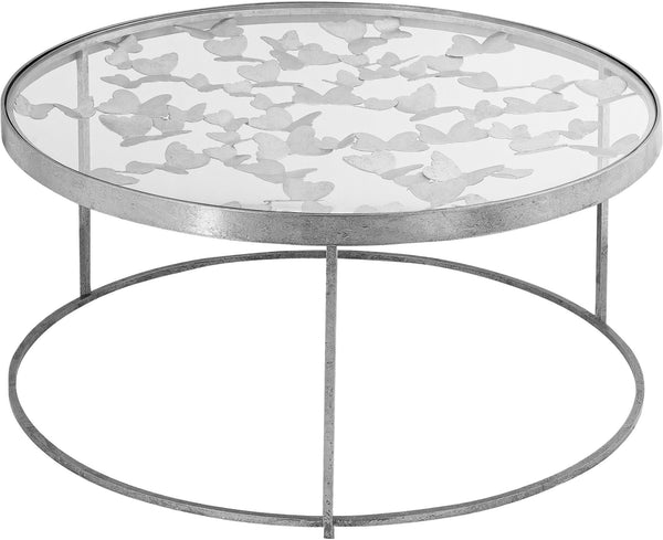 Cristina Coffee Table In Silver