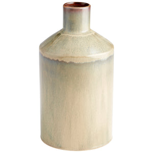 Marbled Dreams Vase in Olive Glaze