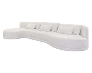 LAKEN SOFA CHAISE - LAF - COPENHAGEN WHITE