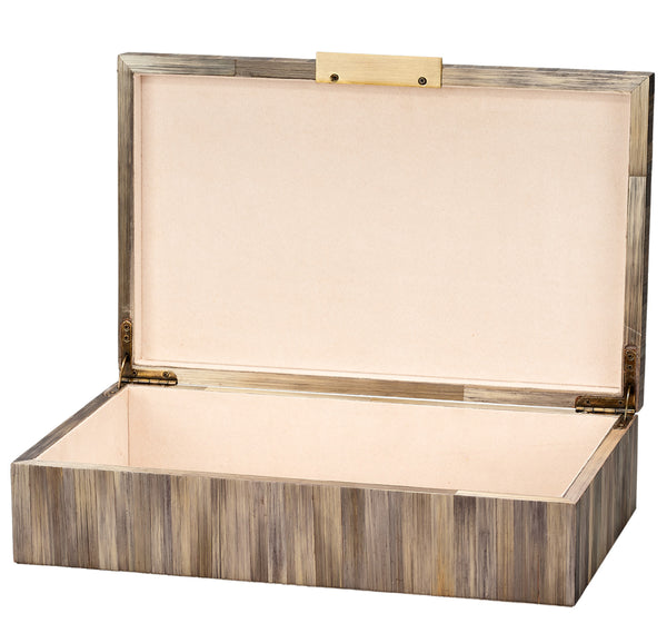 Palm Marquetry Decorative Box