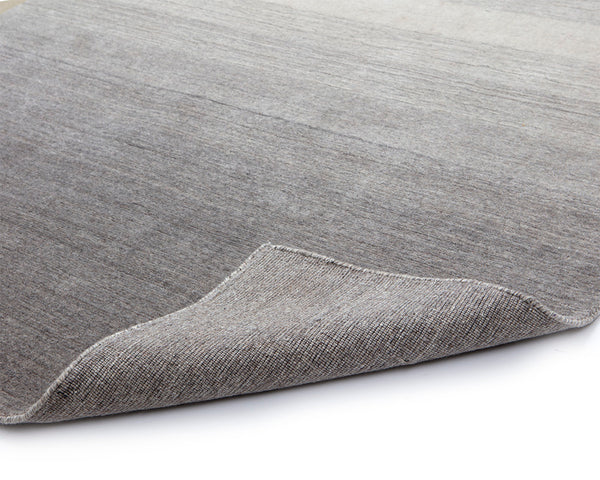 BRISBANE HAND-WOVEN RUG - GREY - 9' X 12'
