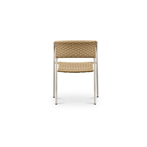 Moe's Zola Outdoor Dining Chair Set, Natural