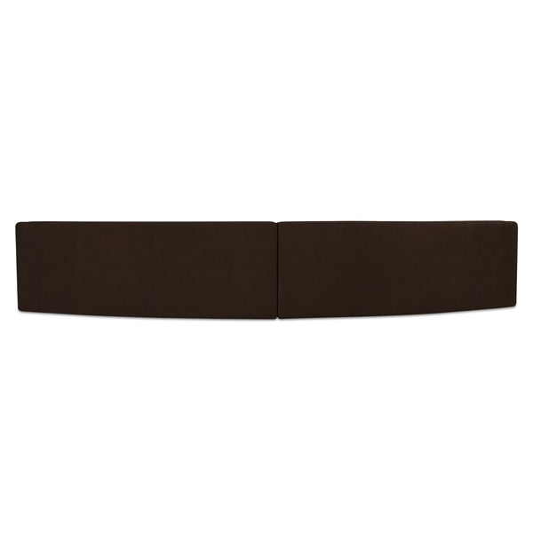 Moe's Naomi 2-Piece Concave Modular Sectional