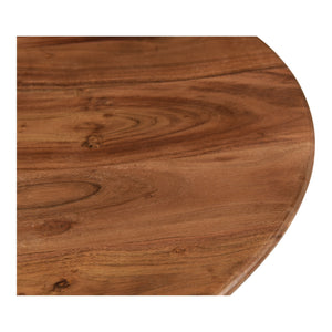Moe's Nels Dark Brown Acacia Coffee Table