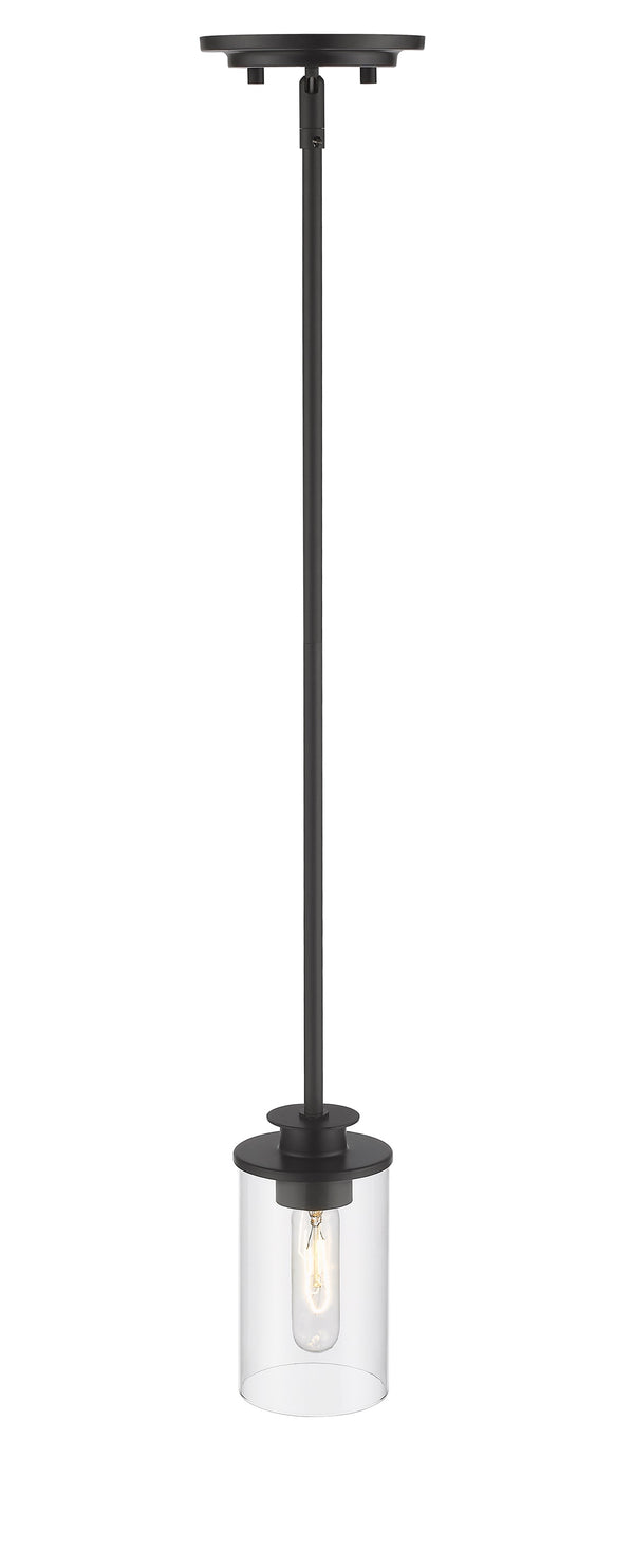 Savannah 1 Light Mini Pendant in Bronze Finish