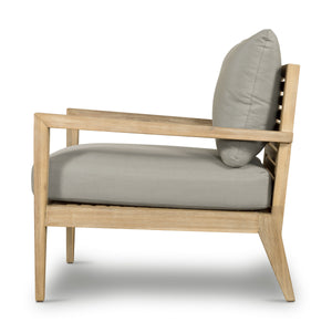 Amaya Outdoor Chair In Natural Acacia