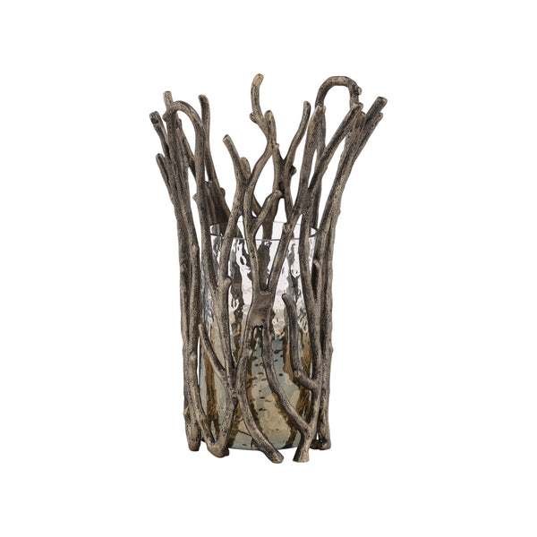 Light Hurricane Vase Set