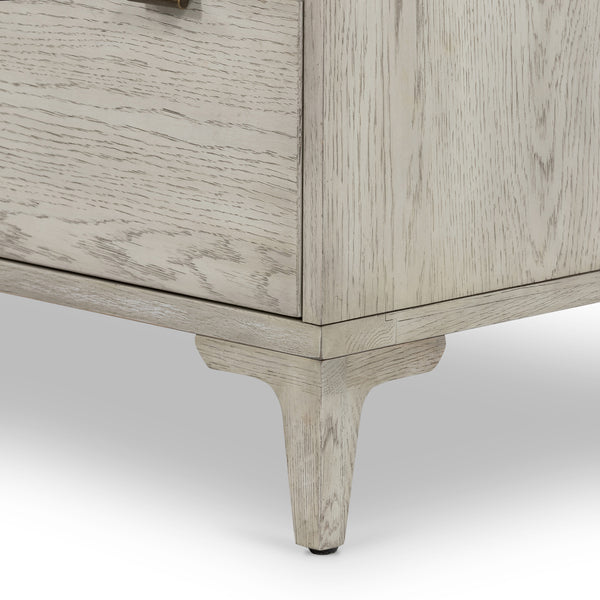 Viggo 6 Drawer Dresser In Vintage White Oak