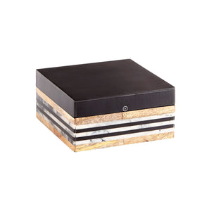 Small Avondale Container in Natural and Black