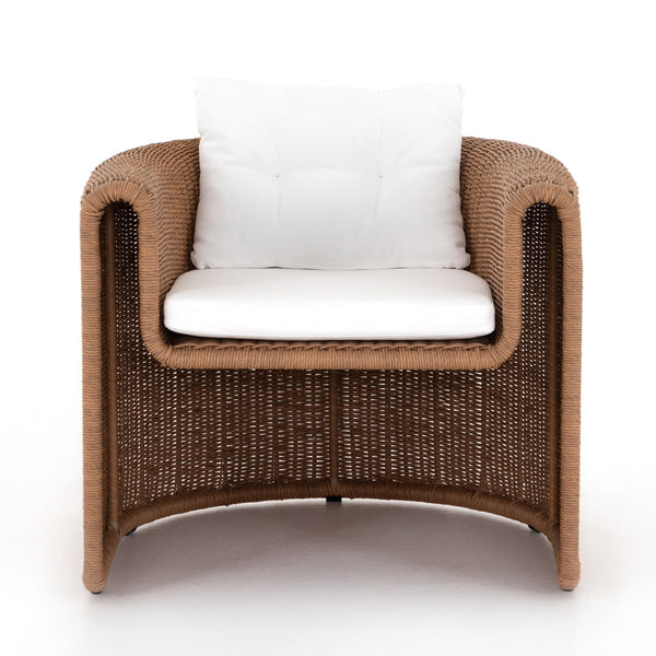 Tucson Woven Outdoor Chair In Natural